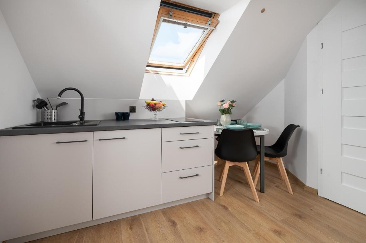 Roza Baltyku - Apartamenty I Pokoje A Dębki Dış mekan fotoğraf