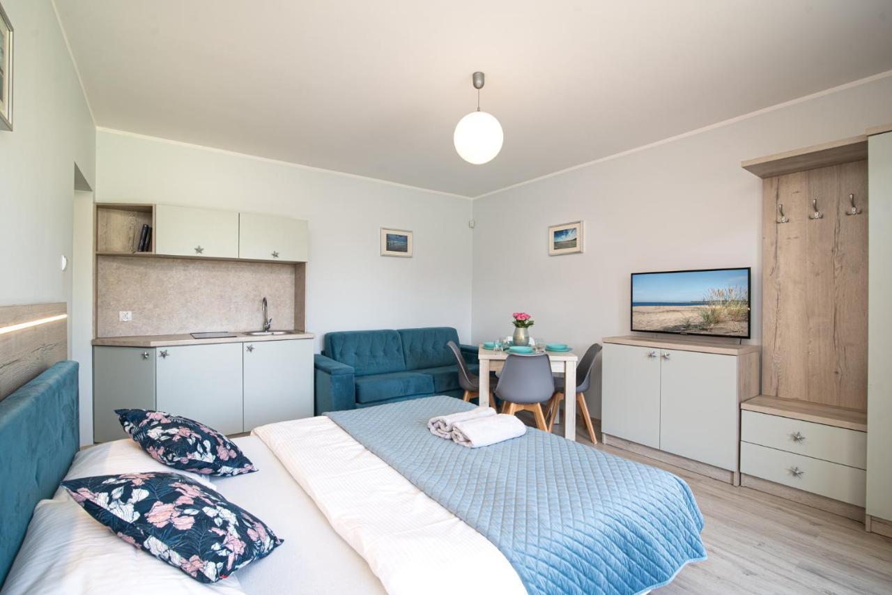 Roza Baltyku - Apartamenty I Pokoje A Dębki Dış mekan fotoğraf
