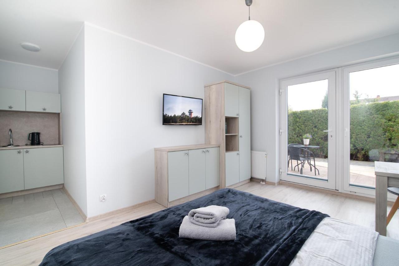 Roza Baltyku - Apartamenty I Pokoje A Dębki Dış mekan fotoğraf