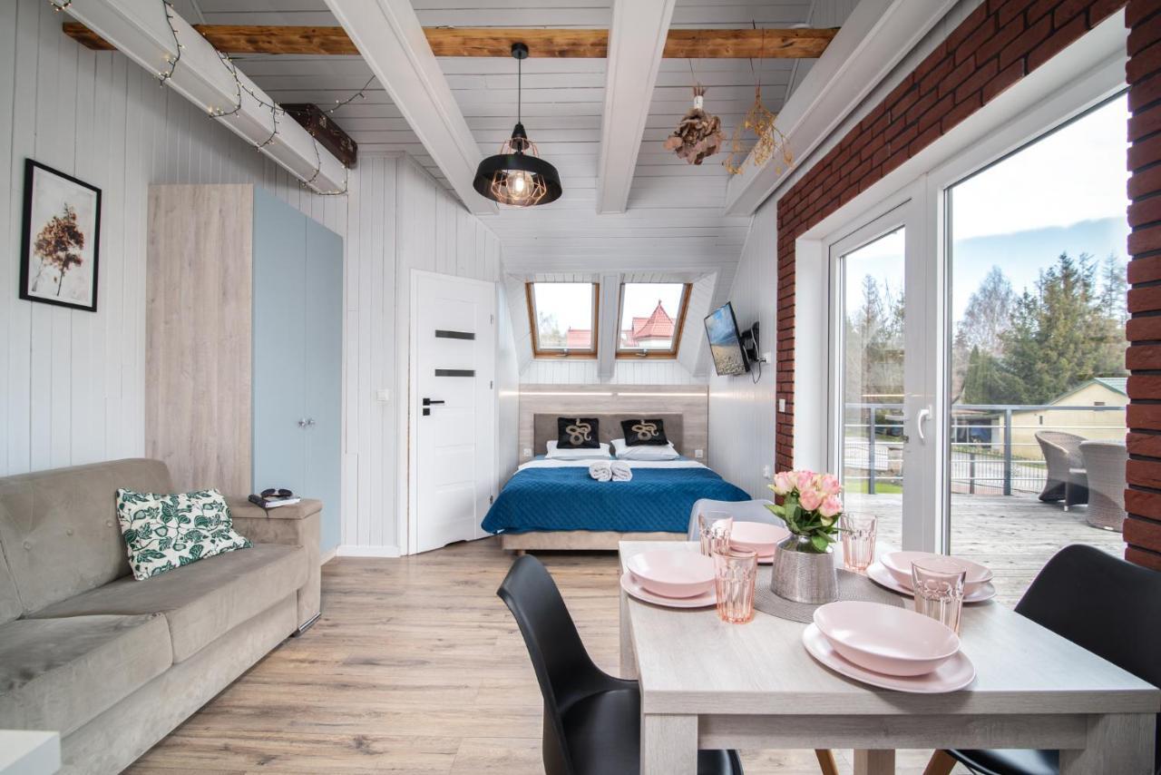 Roza Baltyku - Apartamenty I Pokoje A Dębki Dış mekan fotoğraf